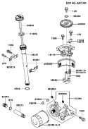 Page I Diagram and Parts List for FC540V DS16 Kawasaki Engine