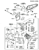 Page B Diagram and Parts List for FC540V HS03 Kawasaki Engine