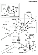 Page C Diagram and Parts List for FC540V HS03 Kawasaki Engine