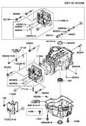 Page E Diagram and Parts List for FC540V HS03 Kawasaki Engine