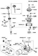 Page I Diagram and Parts List for FC540V HS03 Kawasaki Engine