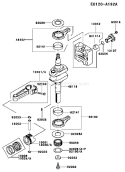 Part Location Diagram of 59056-2106 Kawasaki Gear-Helical