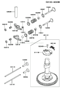 Page L Diagram and Parts List for FC540V JS16 Kawasaki Engine