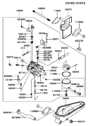 Page B Diagram and Parts List for FC540V LS03 Kawasaki Engine
