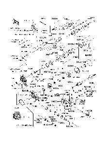 Drive Shaft-Front Diagram and Parts List for KRF750TAF 2010 Kawasaki Lawn Tractor Accessories