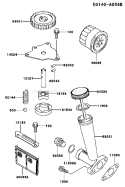 Part Location Diagram of 11060-2083 Kawasaki Gasket-filler