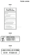 Page H Diagram and Parts List for FD501D AS01 Kawasaki Engine