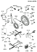 Page F Diagram and Parts List for FD501D AS03 Kawasaki Engine