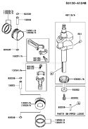 Page J Diagram and Parts List for FD501V BS03 Kawasaki Engine