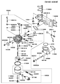 Page B Diagram and Parts List for FD501V BS03 Kawasaki Engine
