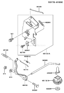 Page C Diagram and Parts List for FD501V BS03 Kawasaki Engine