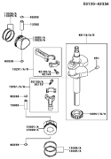 Page J Diagram and Parts List for FD501V BS02 Kawasaki Engine