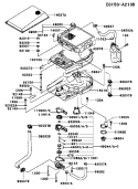 Page D Diagram and Parts List for FD501V BS02 Kawasaki Engine
