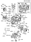 Page E Diagram and Parts List for FD501V BS02 Kawasaki Engine