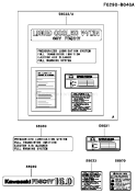 Page G Diagram and Parts List for FD501V DS05 Kawasaki Engine