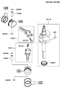 Page I Diagram and Parts List for FD501V ES05 Kawasaki Engine