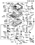 Page D Diagram and Parts List for FD590V AS06 Kawasaki Engine