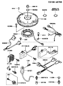 Page F Diagram and Parts List for FD590V AS06 Kawasaki Engine