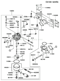 Page B Diagram and Parts List for FD590V AS07 Kawasaki Engine