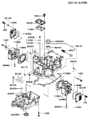 Page E Diagram and Parts List for FD590V AS07 Kawasaki Engine