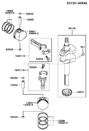 Page J Diagram and Parts List for FD590V BS05 Kawasaki Engine