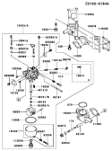 Page B Diagram and Parts List for FD590V BS05 Kawasaki Engine
