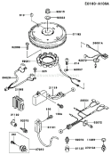 Page F Diagram and Parts List for FD590V BS05 Kawasaki Engine