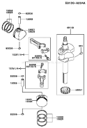 Page J Diagram and Parts List for FD590V CS06 Kawasaki Engine