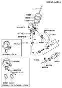 Page G Diagram and Parts List for FD590V AS09 Kawasaki Engine