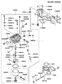 Page B Diagram and Parts List for FD611V AS00 Kawasaki Engine