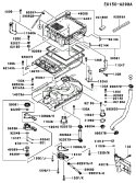 Page D Diagram and Parts List for FD611V AS00 Kawasaki Engine