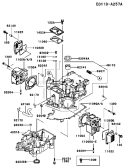 Page E Diagram and Parts List for FD611V AS00 Kawasaki Engine
