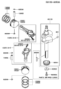 Page J Diagram and Parts List for FD611V CS00 Kawasaki Engine