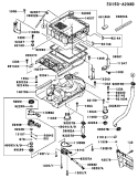 Page D Diagram and Parts List for FD611V CS00 Kawasaki Engine