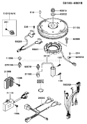 Page F Diagram and Parts List for FD611V CS00 Kawasaki Engine