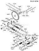 Page L Diagram and Parts List for FD620D AS14 Kawasaki Engine