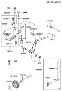 Page C Diagram and Parts List for FD620D BS15 Kawasaki Engine