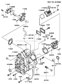 Page E Diagram and Parts List for FD620D BS15 Kawasaki Engine