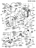 Page D Diagram and Parts List for FD620D BS08 Kawasaki Engine