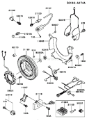 Page F Diagram and Parts List for FD620D BS08 Kawasaki Engine