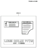 Part Location Diagram of 56032-6060 Kawasaki Label-Set