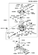 Page B Diagram and Parts List for FD620D CS16 Kawasaki Engine