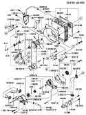 Page D Diagram and Parts List for FD620D CS16 Kawasaki Engine