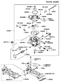 Page B Diagram and Parts List for FD620D CS13 Kawasaki Engine