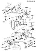 Part Location Diagram of 92180-2013 Kawasaki Shim-T