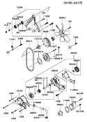 Part Location Diagram of 41077-2064 Kawasaki Adapter