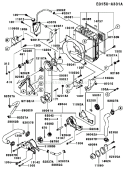 Page C Diagram and Parts List for FD661D AS06 Kawasaki Engine