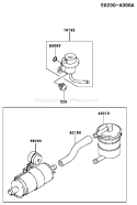 Page F Diagram and Parts List for FD661D AS06 Kawasaki Engine