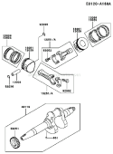 Page J Diagram and Parts List for FD661D AS07 Kawasaki Engine