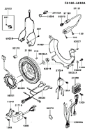 Page F Diagram and Parts List for FD661D AS07 Kawasaki Engine